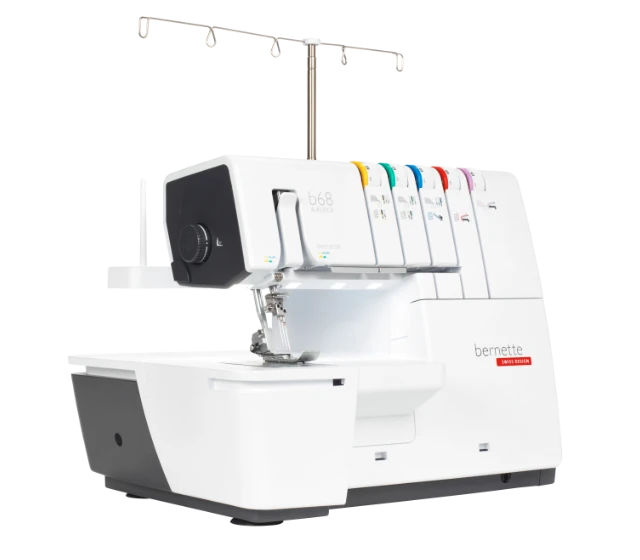 Bernette By BERNINA Airlock B68 Pro Series Automatic Air Threading 5 Thread Overlocker And Coverstitch Combination Machine 1 Bernette By BERNINA Airlock B68 Pro Series Automatic Air Threading 5 Thread Overlocker And Coverstitch Combination Machine
