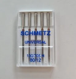 Schmetz Universal Needles 80/12 Light To Medium Weight - 5 Pack