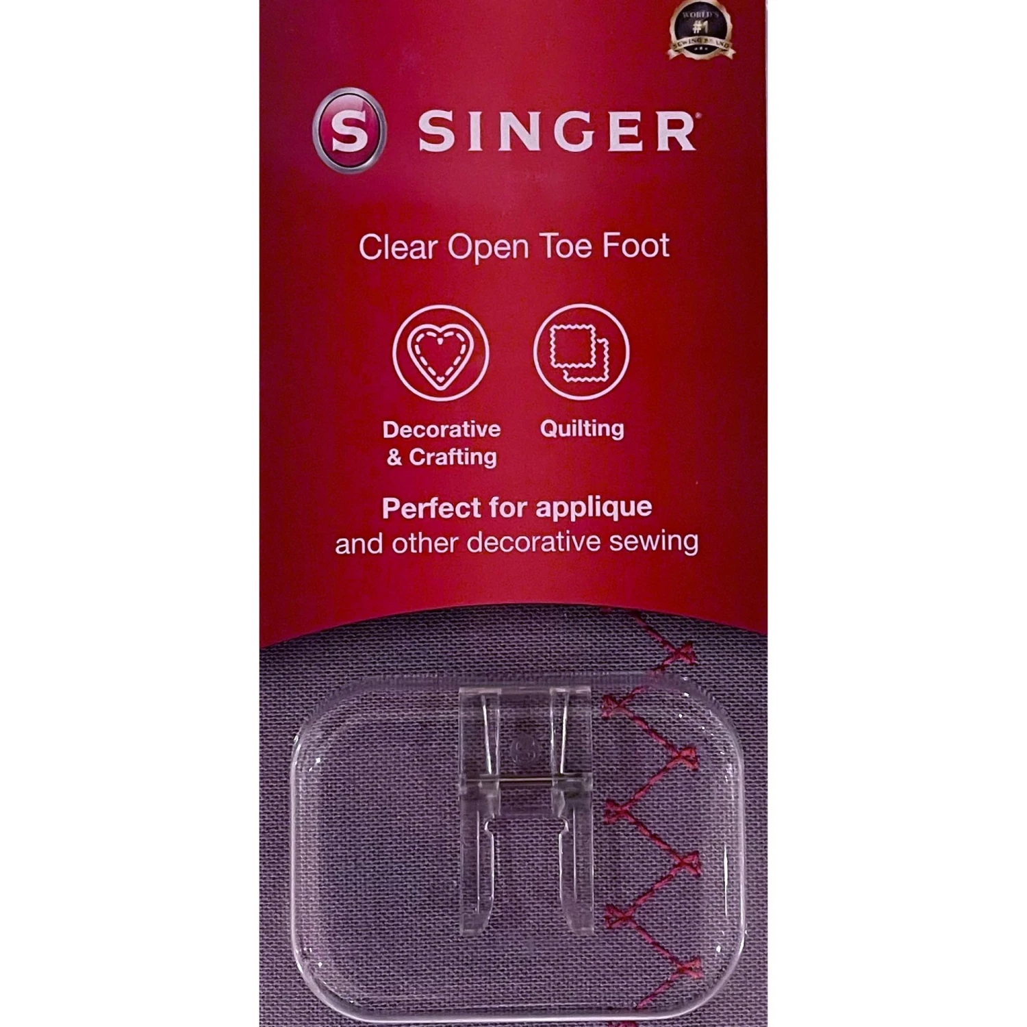 Clear Open Toe Foot By Singer 1 Clear Open Toe Foot By Singer