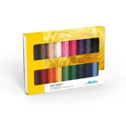 Mettler Poly Sheen No. 40 200m 18 Spools - Thread Set