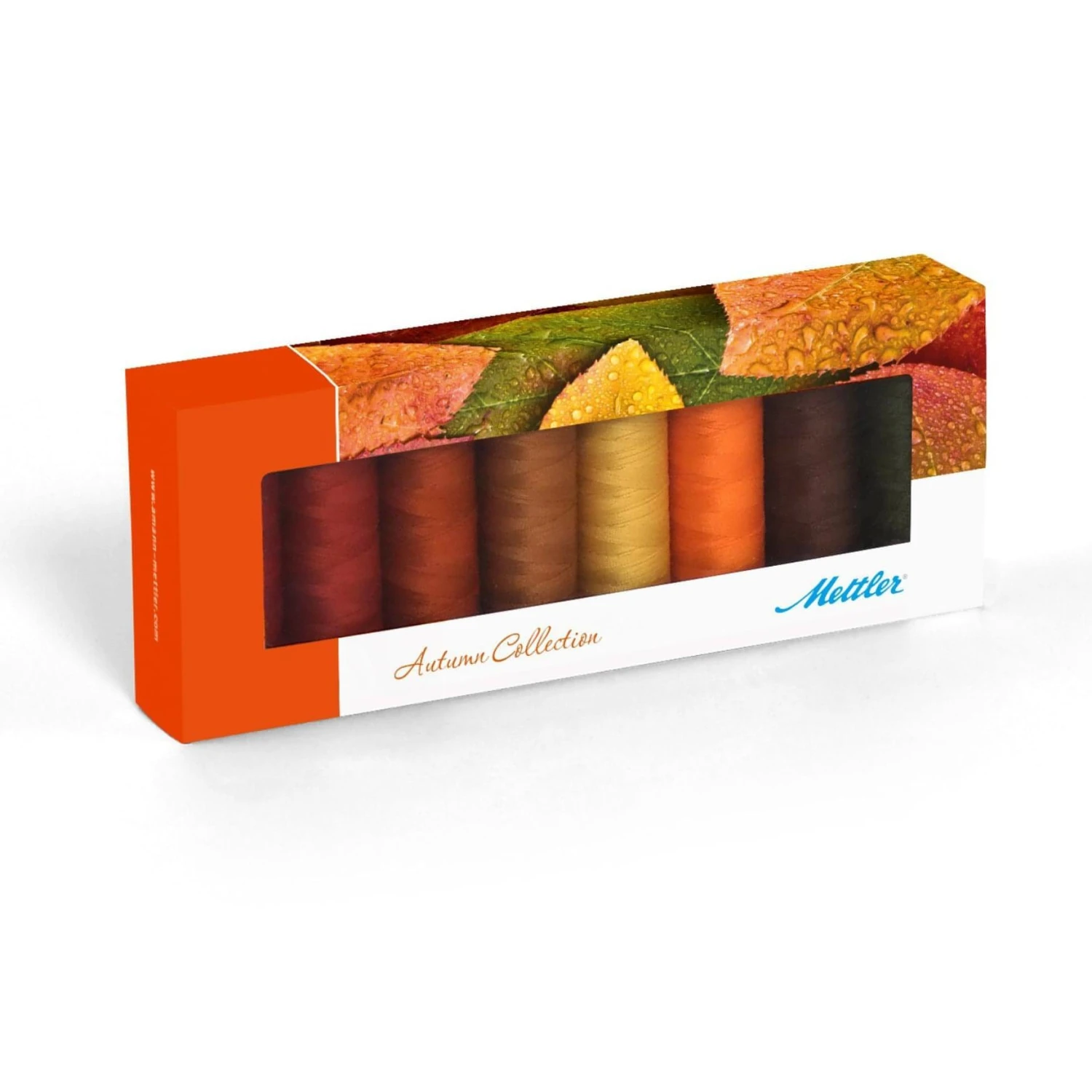Mettler Seralon No. 100 200m Autumn 8 Spools - Thread Set 1 Mettler Seralon No. 100 200m Autumn 8 Spools - Thread Set