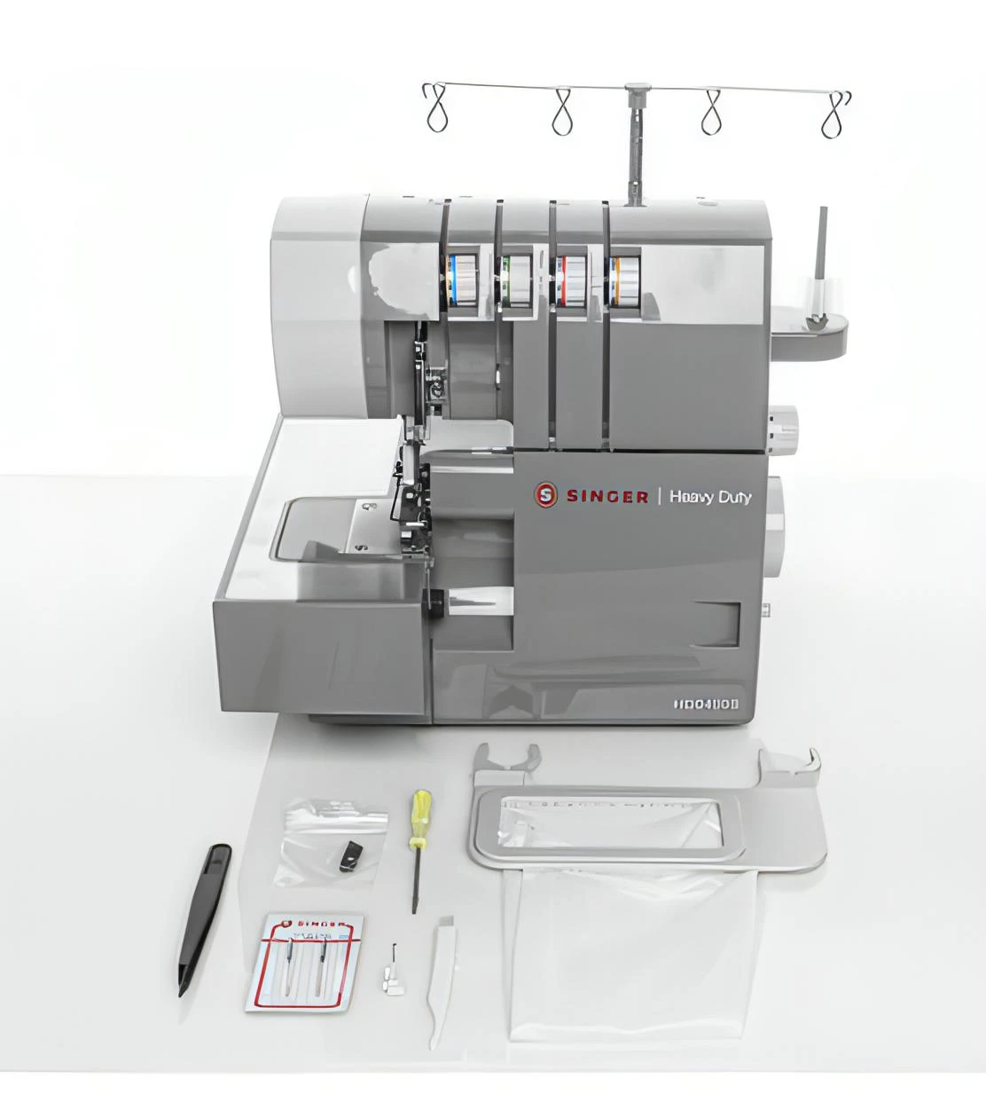 Singer HD0405S Heavy Duty Overlocker, 2/3/4 Thread Configuration, Large Cutting Blade, Fast And Efficient Overlocker - New 2025 Model 3 Singer HD0405S Heavy Duty Overlocker, 2/3/4 Thread Configuration, Large Cutting Blade, Fast And Efficient Overlocker - New 2025 Model - Image 3