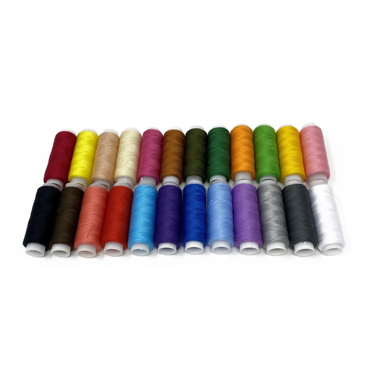 Luxury Thread Set (24 Reels X 200 Yards) For Sewing, Overlocking And Quilting 2 Luxury Thread Set (24 Reels X 200 Yards) For Sewing, Overlocking And Quilting - Image 2