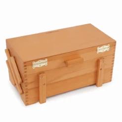 Craft Box - Cantilever Pine Wood 8 Craft Box - Cantilever Pine Wood -Singer Sewing Outlet Shop 2519013 BCK png