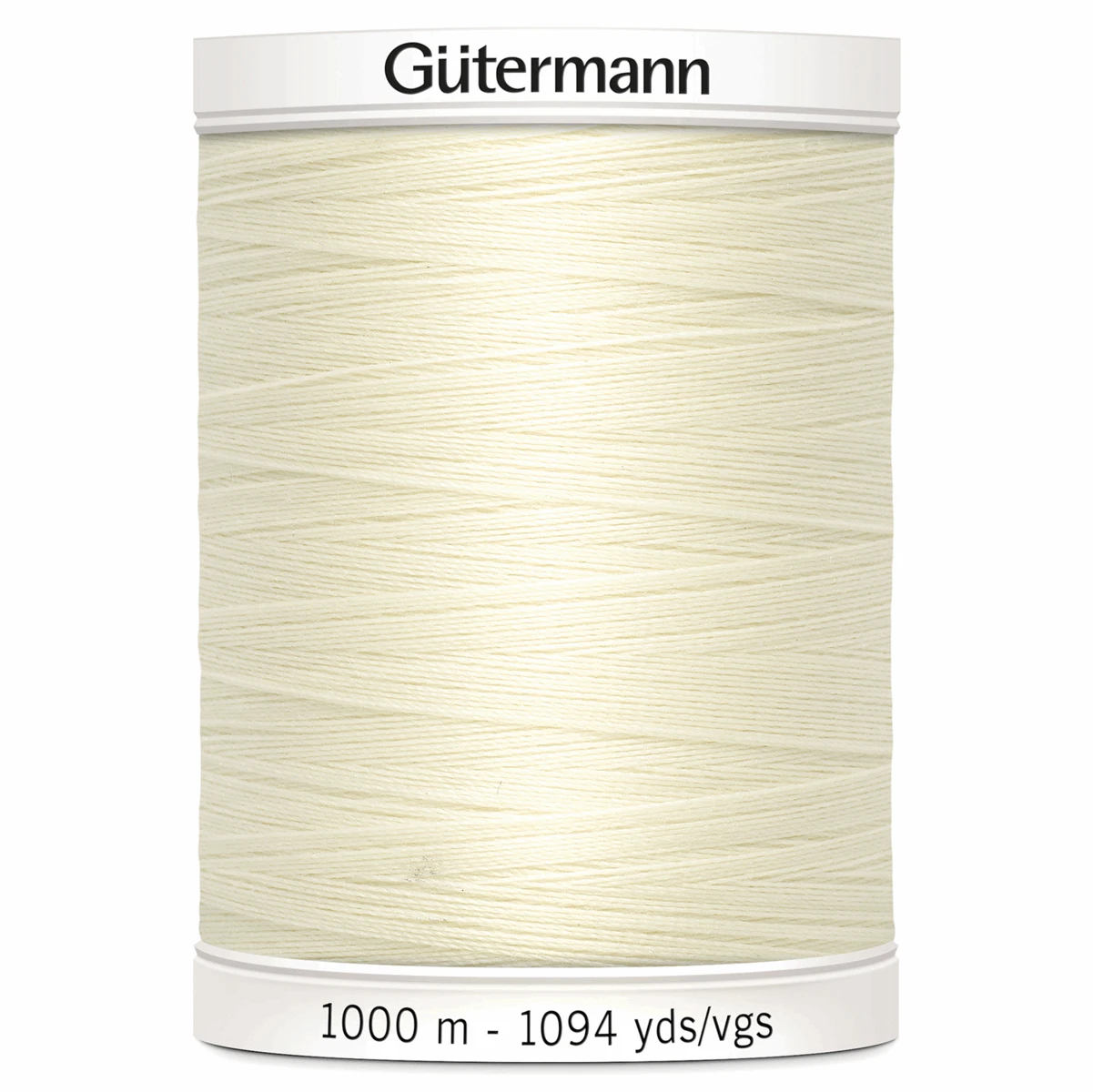 Gutermann Sew-All Thread 1000m - Ivory (#001) 1 Gutermann Sew-All Thread 1000m - Ivory (#001)