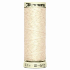 Gutermann Sew-All Thread 100m - Cream (#414)