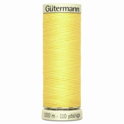 Gutermann Sew-All Thread 100m - Baby Yellow (#852)