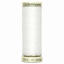 Gutermann Sew-All Thread 100m - White