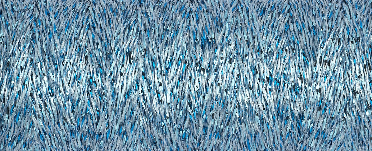 Gutermann Blue Metallic Effect Thread - 50m 1 Gutermann Blue Metallic Effect Thread - 50m
