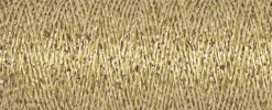 Gutermann Gold Metallic Effect Thread - 50m