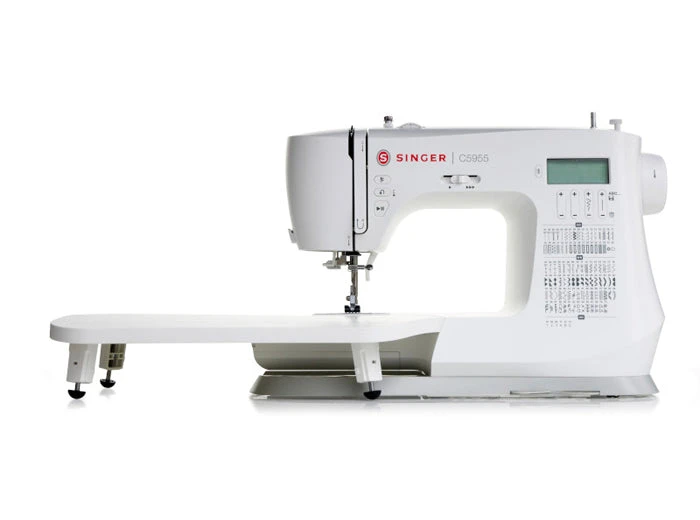 Singer C5955 Sewing Machine - 200 Stitch Patterns With Letters And Numbers, Inc. Extension Table - New 2025 Model 2 Singer C5955 Sewing Machine - 200 Stitch Patterns With Letters And Numbers, Inc. Extension Table - New 2025 Model - Image 2