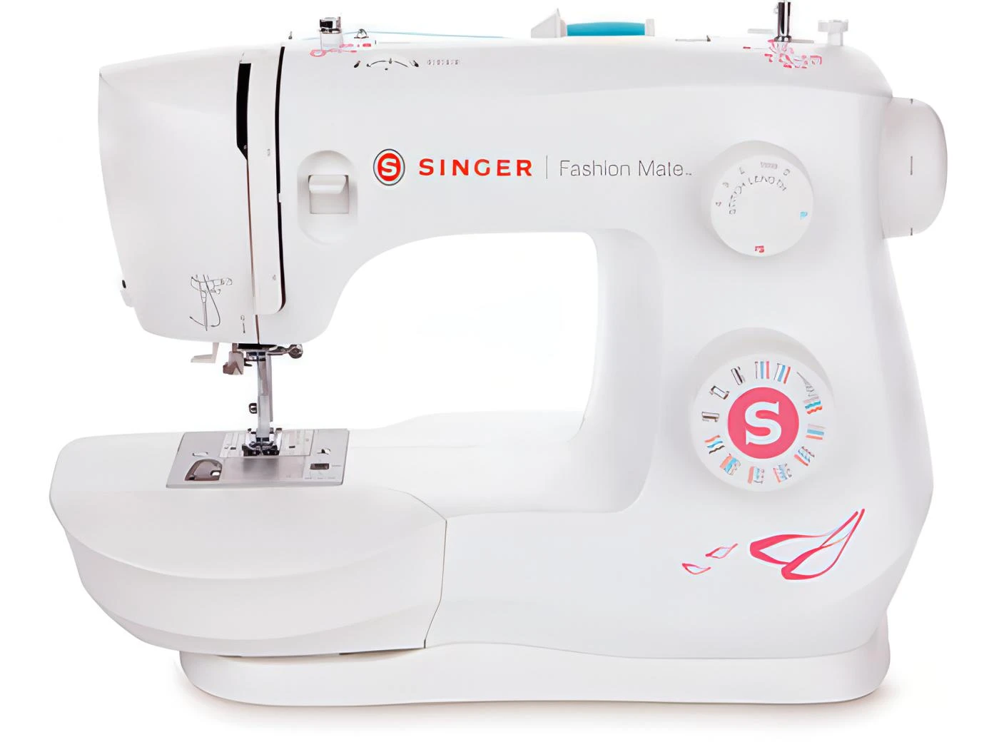 Singer Fashion Mate 3333 With Drop-in Bobbin - Ex Display - B Grade - May Show Signs Of Use Or Cosmetic Marks, Fully Tested. 1 Singer Fashion Mate 3333 With Drop-in Bobbin - Ex Display - B Grade - May Show Signs Of Use Or Cosmetic Marks, Fully Tested.