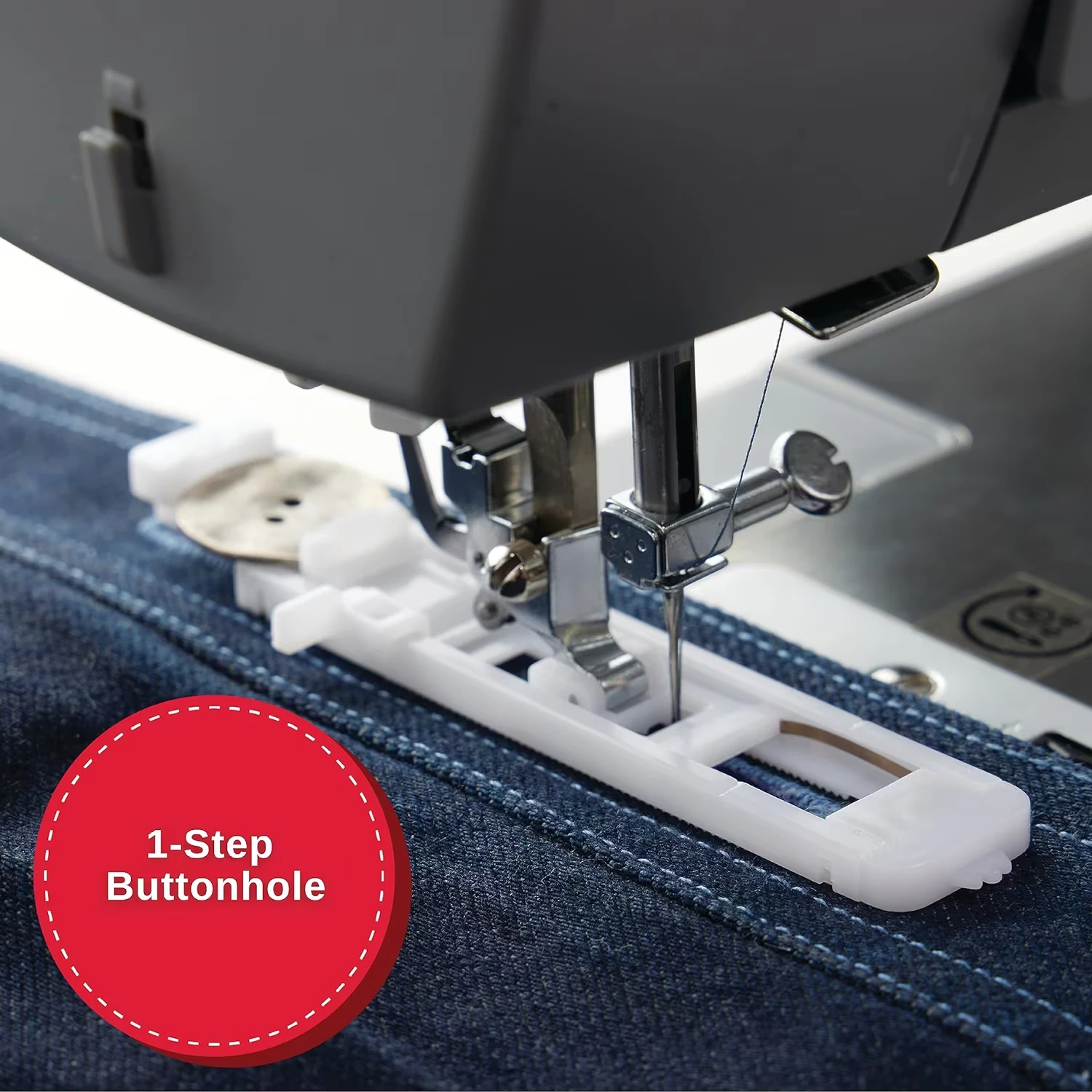 Singer Heavy Duty 4432 Sewing Machine - Top Spec 32 Stitch Patterns With Stretch And Overlock Stitch Patterns - New 2025 Model 5 Singer Heavy Duty 4432 Sewing Machine - Top Spec 32 Stitch Patterns With Stretch And Overlock Stitch Patterns - New 2025 Model - Image 5