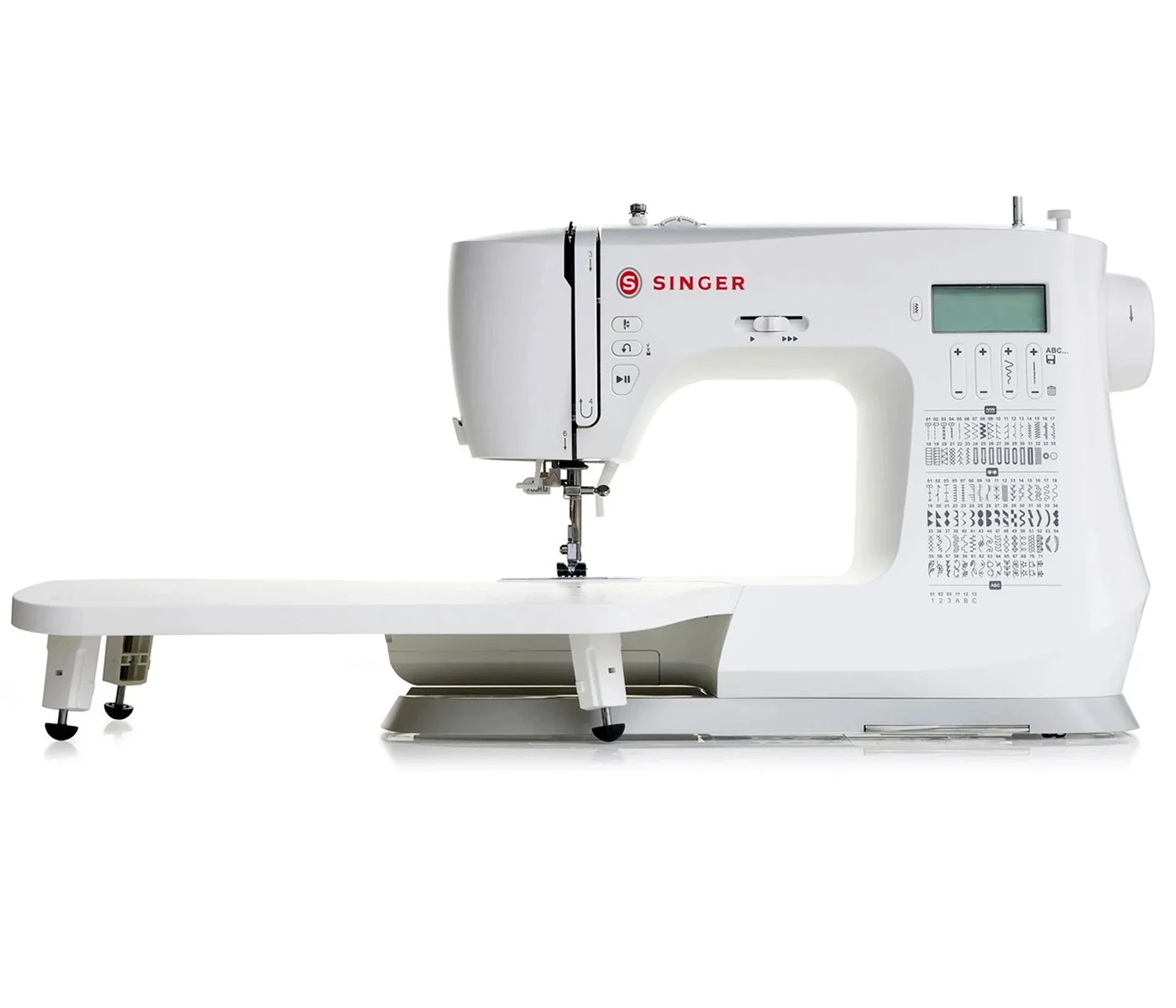 Singer C5955 Sewing Machine - 200 Stitch Patterns With Letters And Numbers, Inc. Extension Table - New 2025 Model 1 Singer C5955 Sewing Machine - 200 Stitch Patterns With Letters And Numbers, Inc. Extension Table - New 2025 Model