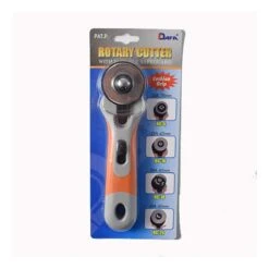 DAFA Orange Rotary Fabric Cutter - 45mm Soft Grip (as Seen On TV) -Singer Sewing Outlet Shop 61CqcfnhzmL. SL1200