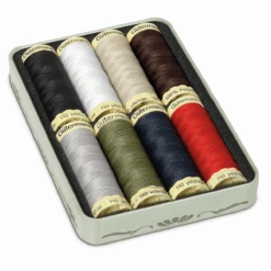 Gutermann Classic Shades Nostalgic Sew-all Thread 8 X 100m With Storage
