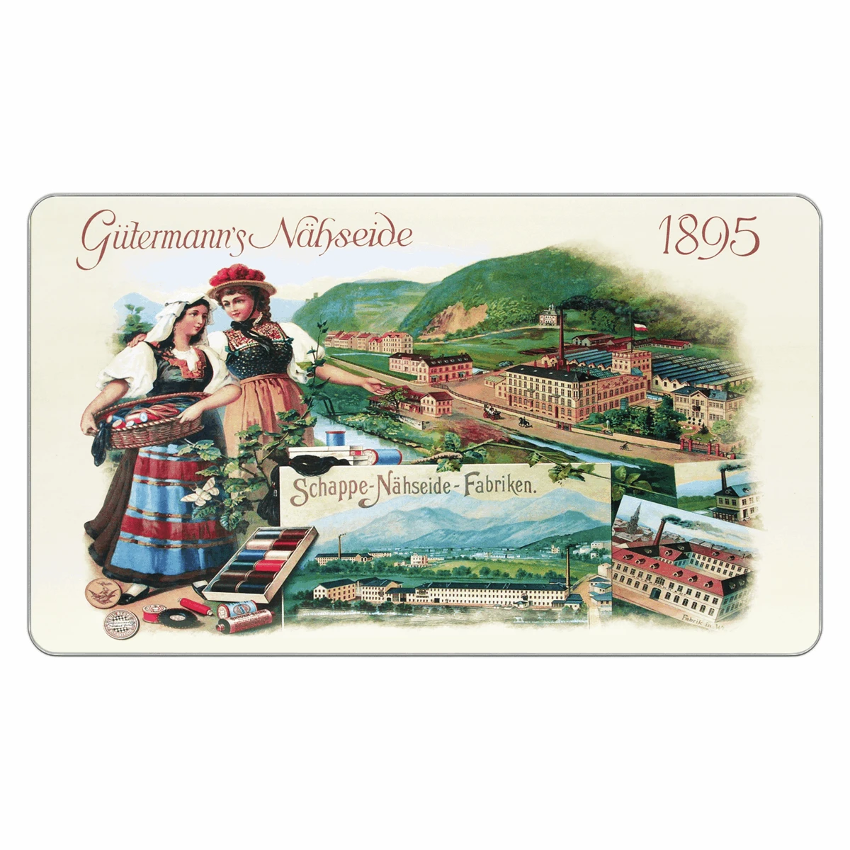 Gutermann Nostalgic Thread Box 1895 - Sew-All: 48 X 100m: Assorted Shades 3 Gutermann Nostalgic Thread Box 1895 - Sew-All: 48 X 100m: Assorted Shades - Image 3