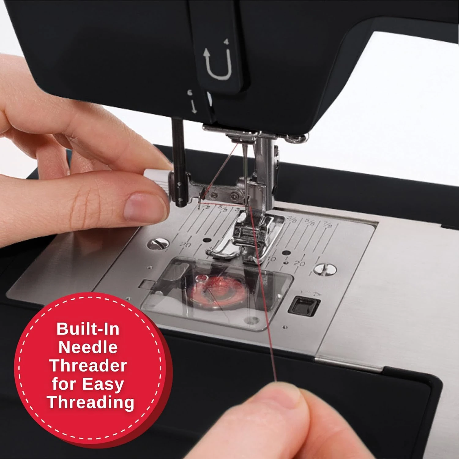 Singer Heavy Duty 4432 Black Limited Edition Sewing Machine - Most Popular Heavy Duty Machine In 2025. Strong Mechanical Machine - New 2025 Model. 5 Singer Heavy Duty 4432 Black Limited Edition Sewing Machine - Most Popular Heavy Duty Machine In 2025. Strong Mechanical Machine - New 2025 Model. - Image 5