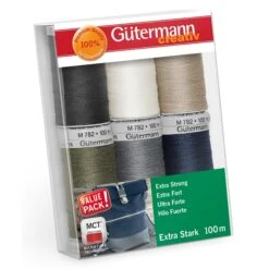 Gutermann Extra Strong Thread Set - 6 X 100m