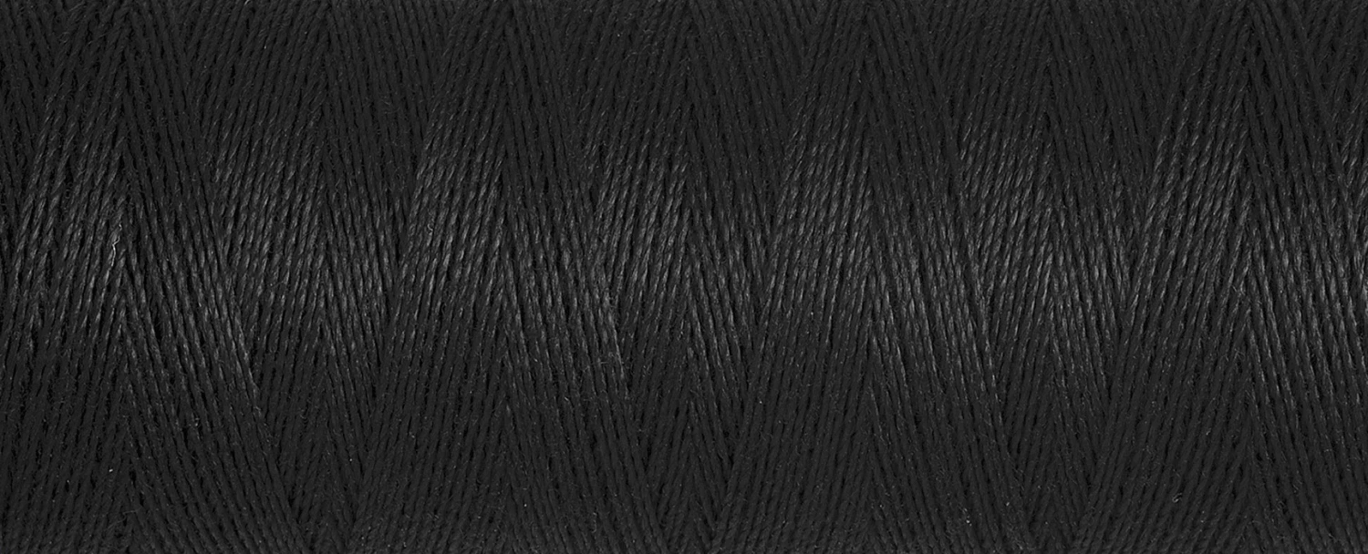 Black Gutermann Sew-All Extra Fine Thread: 200m 1 Black Gutermann Sew-All Extra Fine Thread: 200m