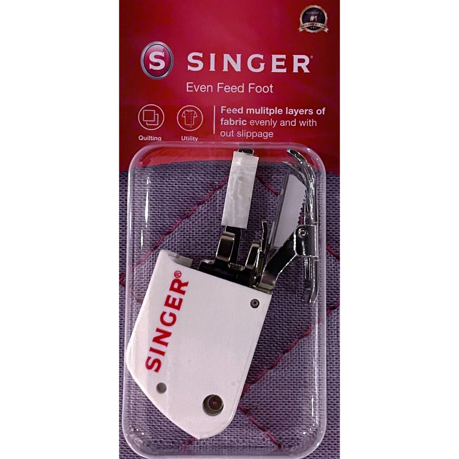 Original Singer Walking Foot - Even Feed For Quilting & Sewing 1 Original Singer Walking Foot - Even Feed For Quilting & Sewing