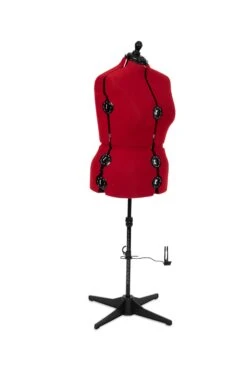 Adjustoform * Made In The UK * Diana Dress Form (Cherry Red) Available In 5 Sizes With 12 Adjusters -Singer Sewing Outlet Shop Diana D 4 copy scaled 1