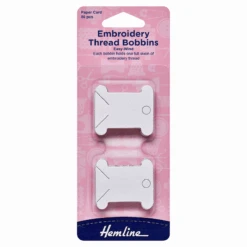 Embroidery Plastic Thread Bobbins X 50 Pieces