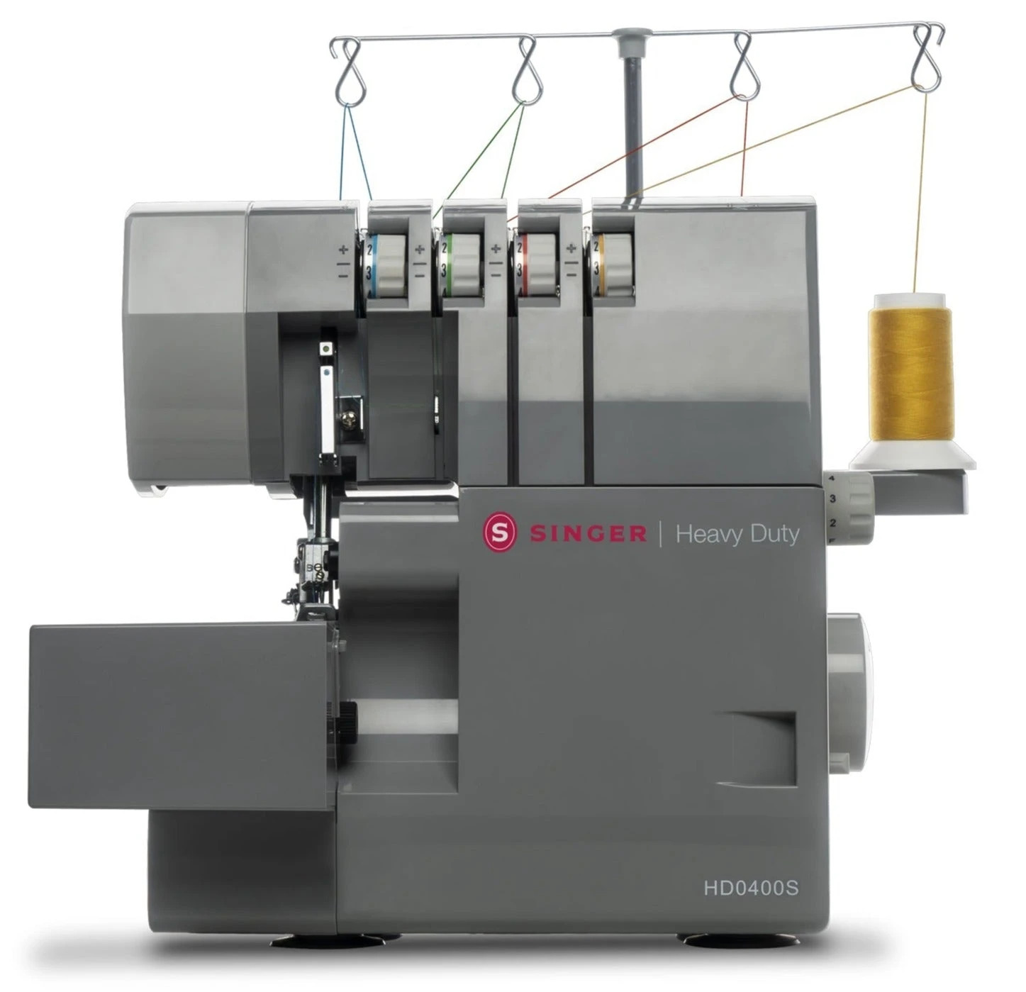 Singer HD0405S Heavy Duty Overlocker, 2/3/4 Thread Configuration, Large Cutting Blade, Fast And Efficient Overlocker - New 2025 Model 1 Singer HD0405S Heavy Duty Overlocker, 2/3/4 Thread Configuration, Large Cutting Blade, Fast And Efficient Overlocker - New 2025 Model