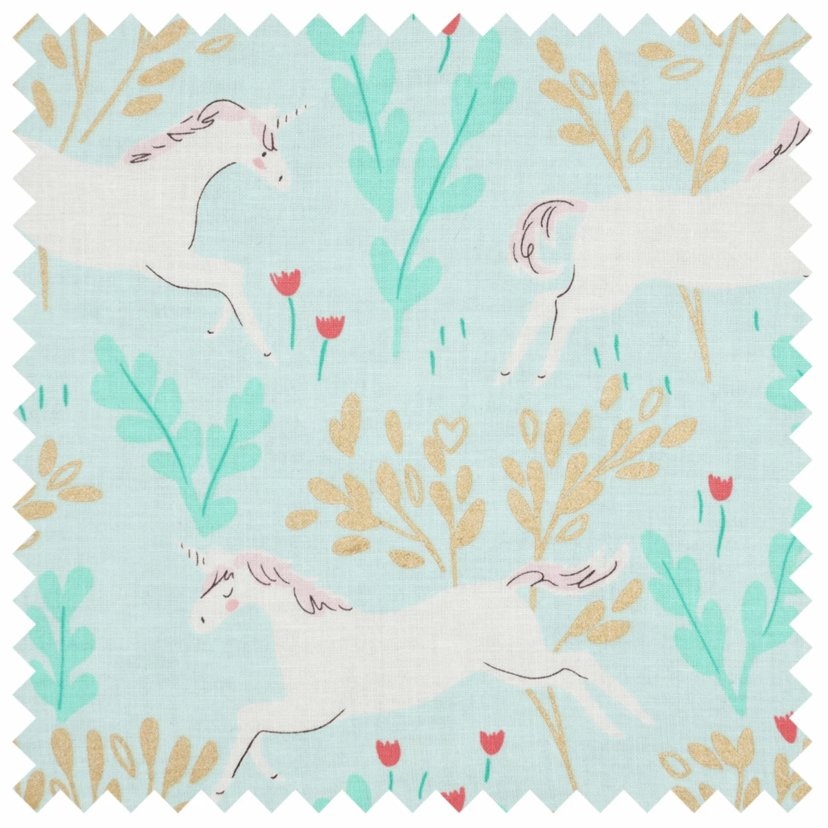 Unicorn Dash Sewing Box With Lid - Medium 2 Unicorn Dash Sewing Box With Lid - Medium - Image 2