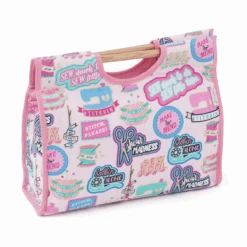 Craft Bag With Wooden Handles - Sew Cool