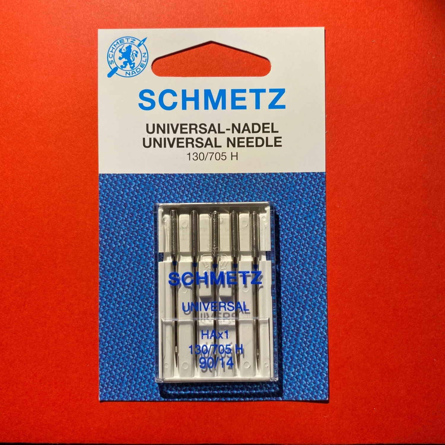 Schmetz Universal Needles 130/705 H 90/14 Medium-weight- 5 Pack 1 Schmetz Universal Needles 130/705 H 90/14 Medium-weight- 5 Pack