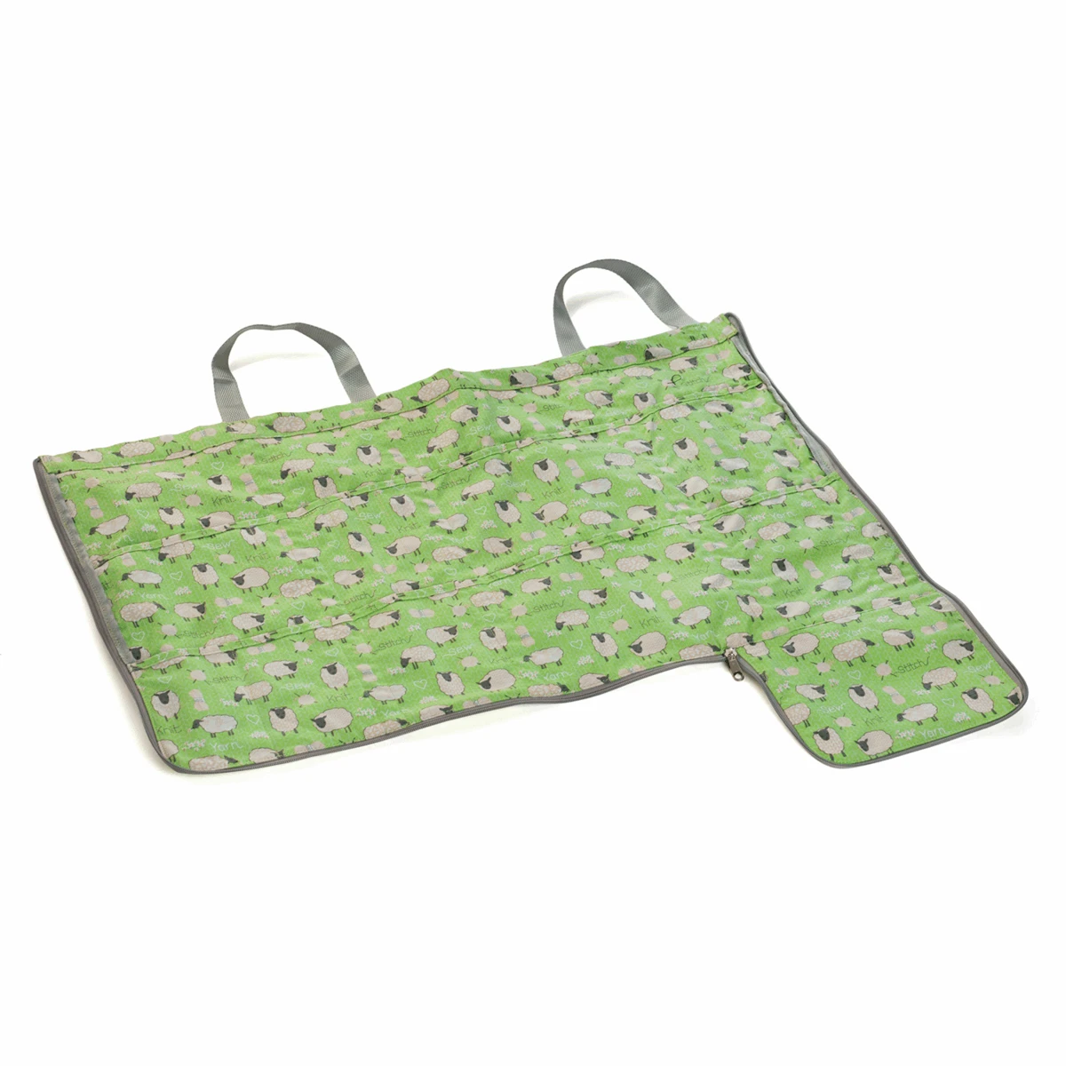 Deluxe Knitting Bag With Pin Storage (Reversible) - Sheep 2 Deluxe Knitting Bag With Pin Storage (Reversible) - Sheep - Image 2