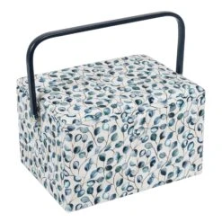 Large Botanical Sewing Box | Organized Storage