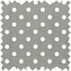 Grey Linen Polka Dot Sewing Box - Small -Singer Sewing Outlet Shop MRS 268 DT png