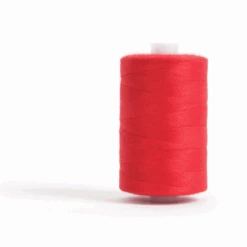 Thread 1000m Extra Large - Red - For Sewing And Overlocking