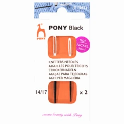 Pony Hand Sewing Knitters Needles Size 14 And 17