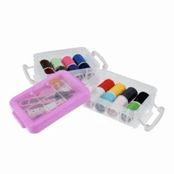 2 Tier Sewing Box Kit (includes 16 Reels Of Thread) 6 2 Tier Sewing Box Kit (includes 16 Reels Of Thread) -Singer Sewing Outlet Shop SPEC G001 50 OPN png