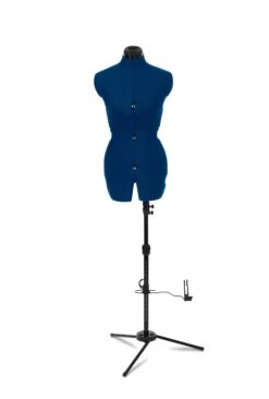 Adjustoform * Made In The UK * Sew Deluxe Dress Form (Sapphire Blue) Available In 4 Sizes With 12 Adjusters