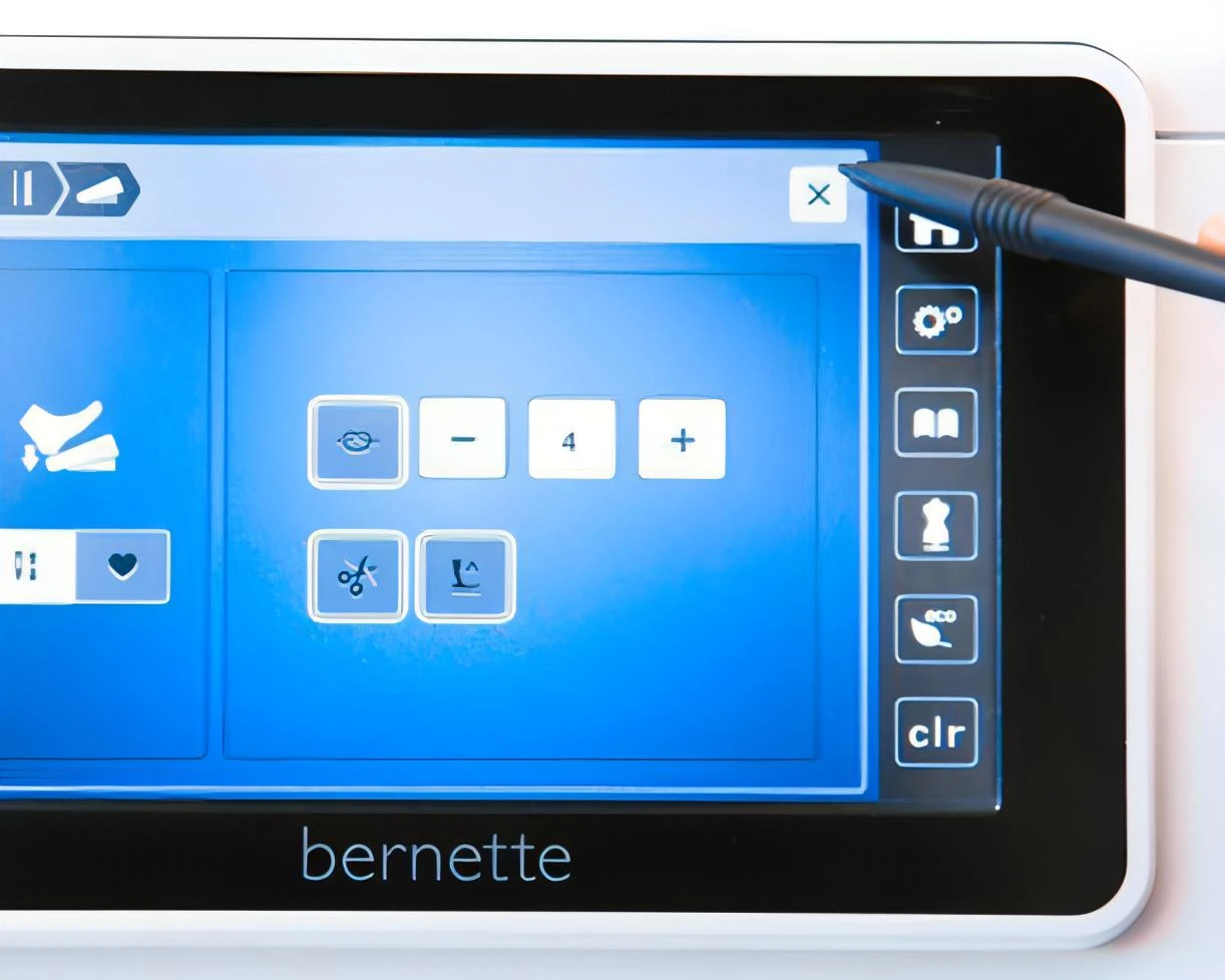 Bernette By BERNINA B70 DECO Embroidery Machine 5 Bernette By BERNINA B70 DECO Embroidery Machine - Image 5