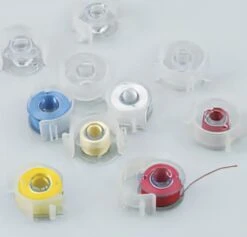 Clear Bobbin Clips (Pack Of 10)