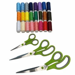 Premium Sewing Thread And Scissor Bundle - 24 X Thread Set And 3 X Scissor Set 6 Premium Sewing Thread And Scissor Bundle - 24 X Thread Set And 3 X Scissor Set -Singer Sewing Outlet Shop bundle2 53f25157 0bcb 406c 901f 66ec47d248ae