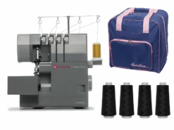 Singer Heavy Duty HD0405S Overlocker With Accessory Bundle - 4 X Thread Cones And Overlocker Bag - New 2025 Model