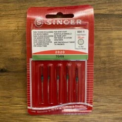 5 Pack Singer Universal Lightweight Needles 70/09