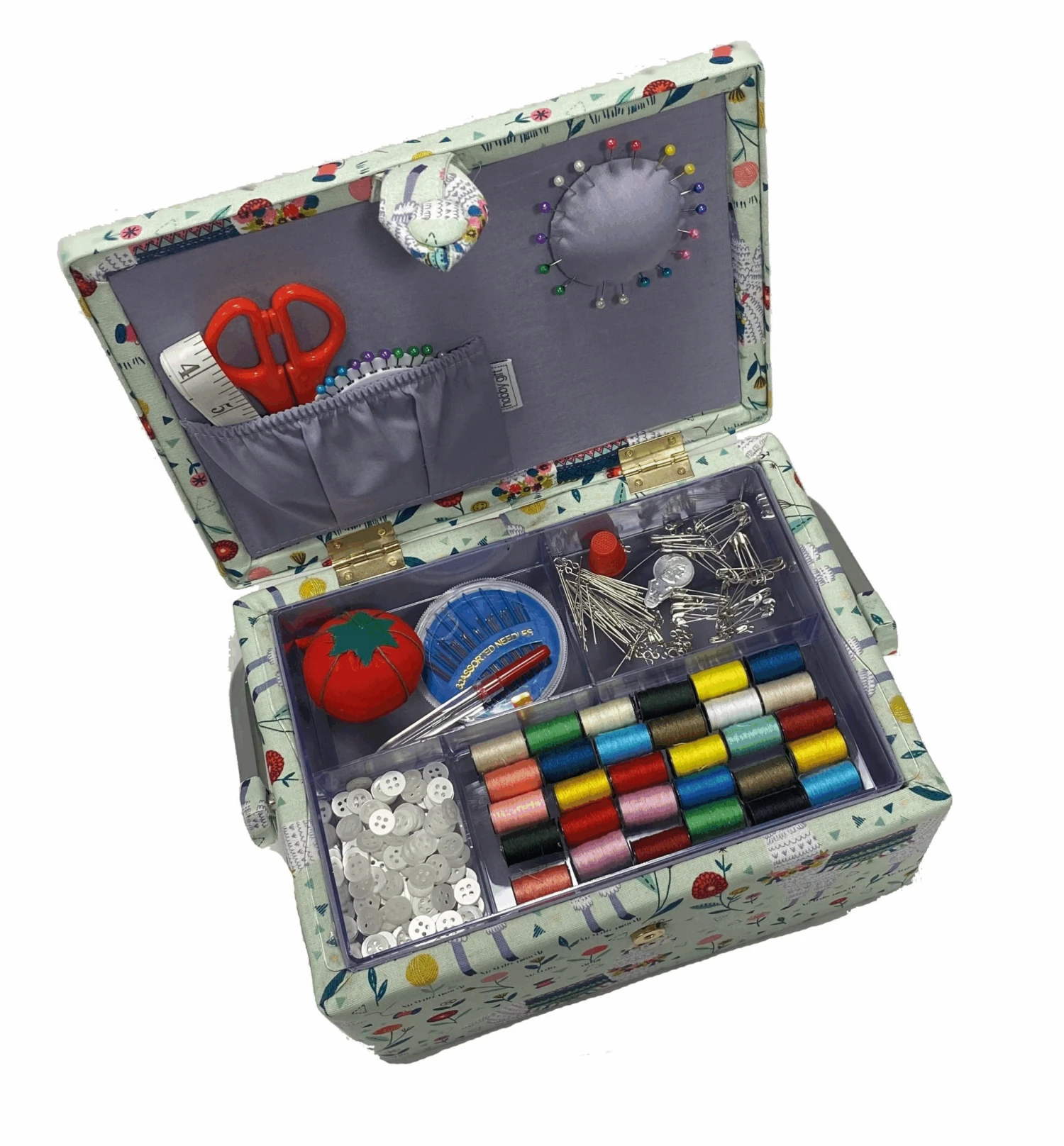 Luxury Llama Sewing Box With Deluxe Craft Kit 1 Luxury Llama Sewing Box With Deluxe Craft Kit