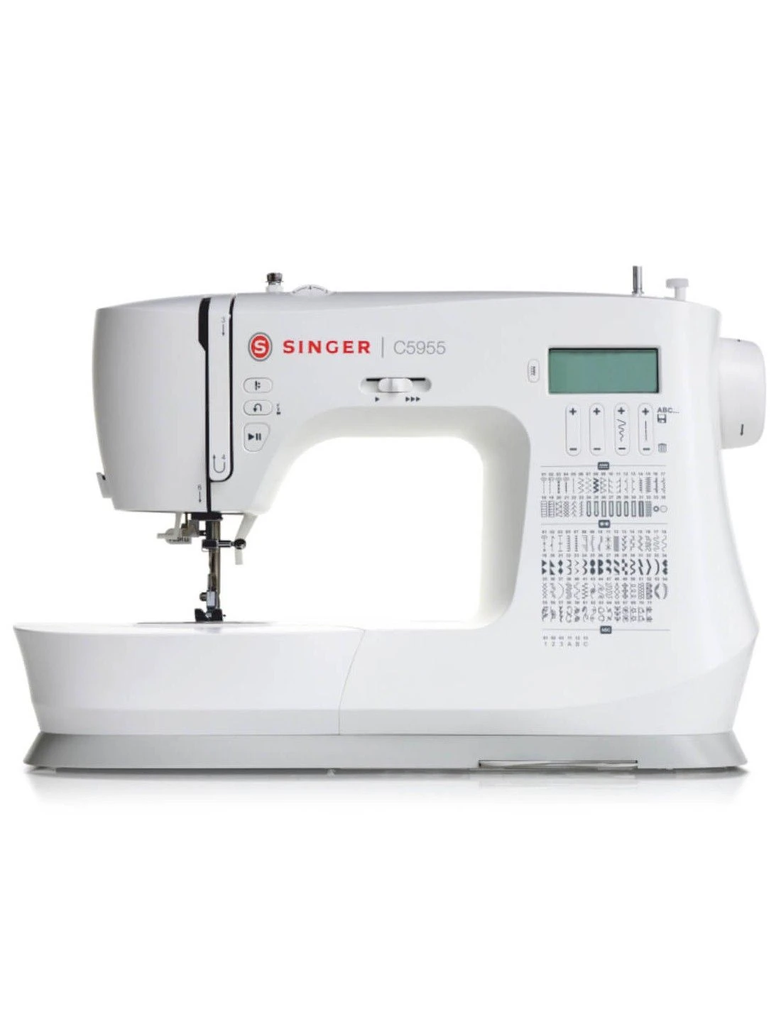 Singer C5955 Sewing Machine - 200 Stitch Patterns With Letters And Numbers, Inc. Extension Table - New 2025 Model 3 Singer C5955 Sewing Machine - 200 Stitch Patterns With Letters And Numbers, Inc. Extension Table - New 2025 Model - Image 3