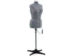 Singer DressWork Adjustable Dress Form - Medium To Large - Grey - Size 14 To 22